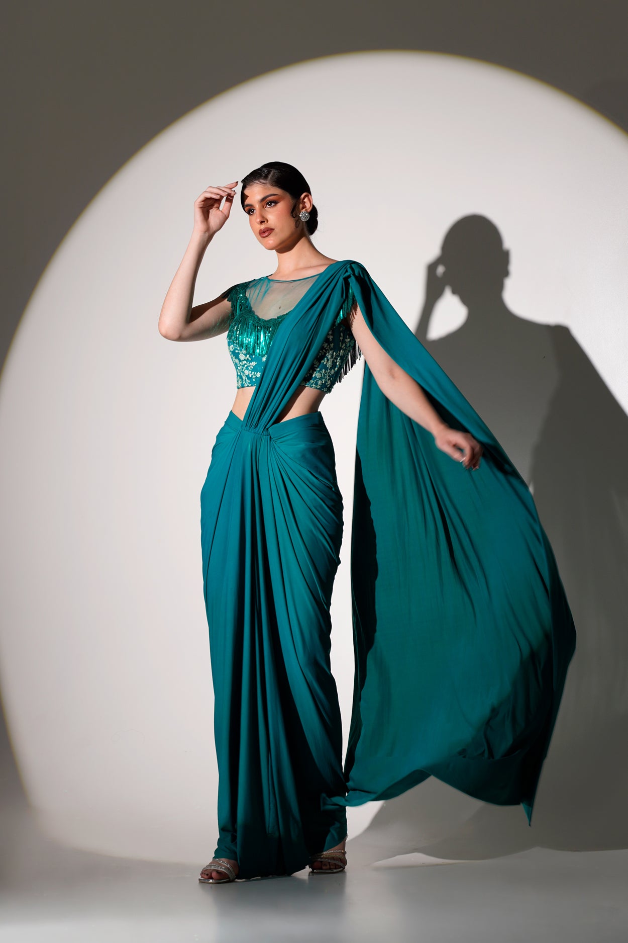 Helen Drape Saree