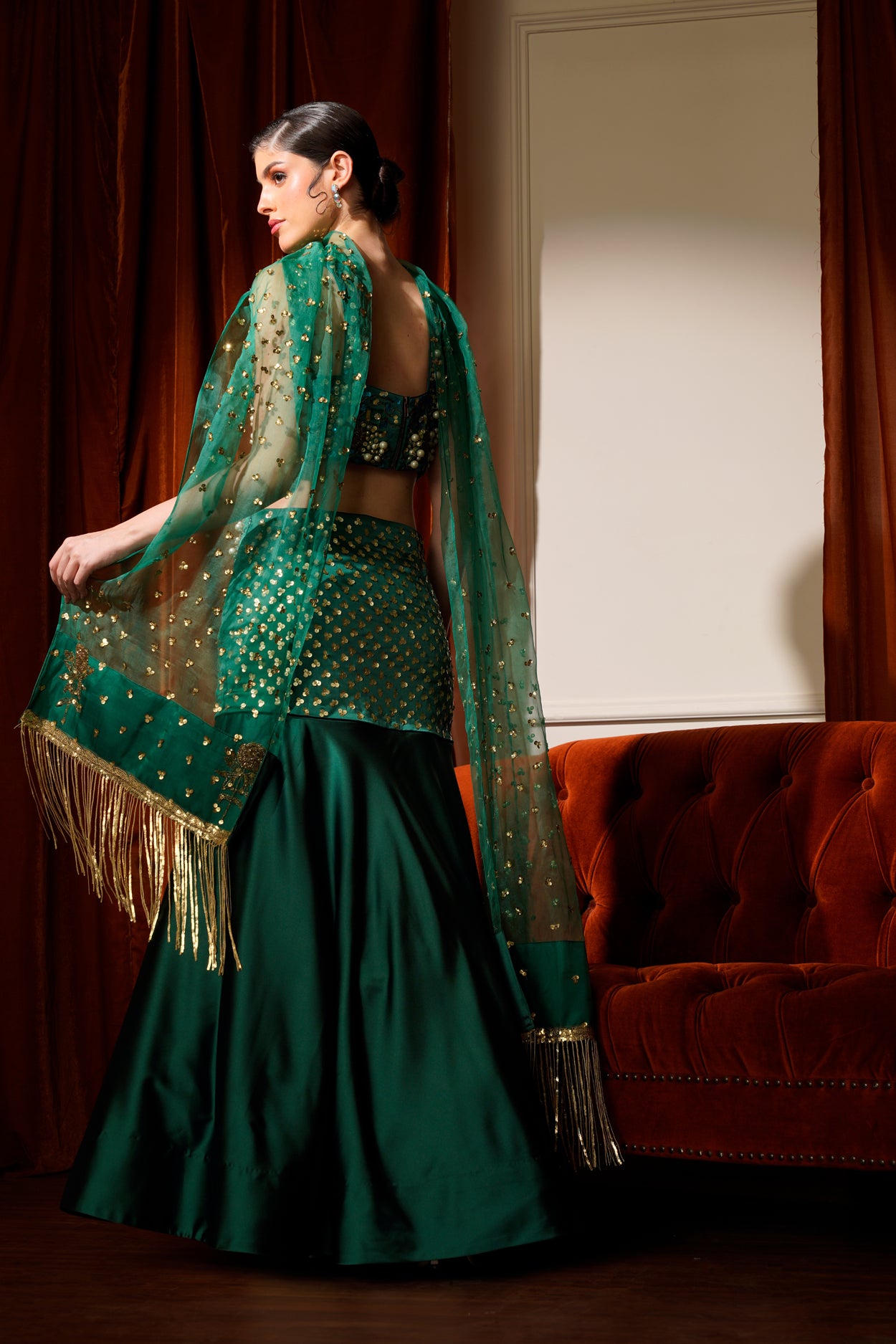 Panna Lehenga Set