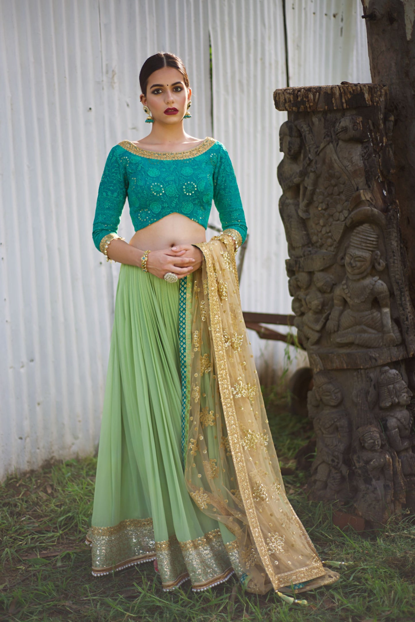 Ferha Lehenga Set