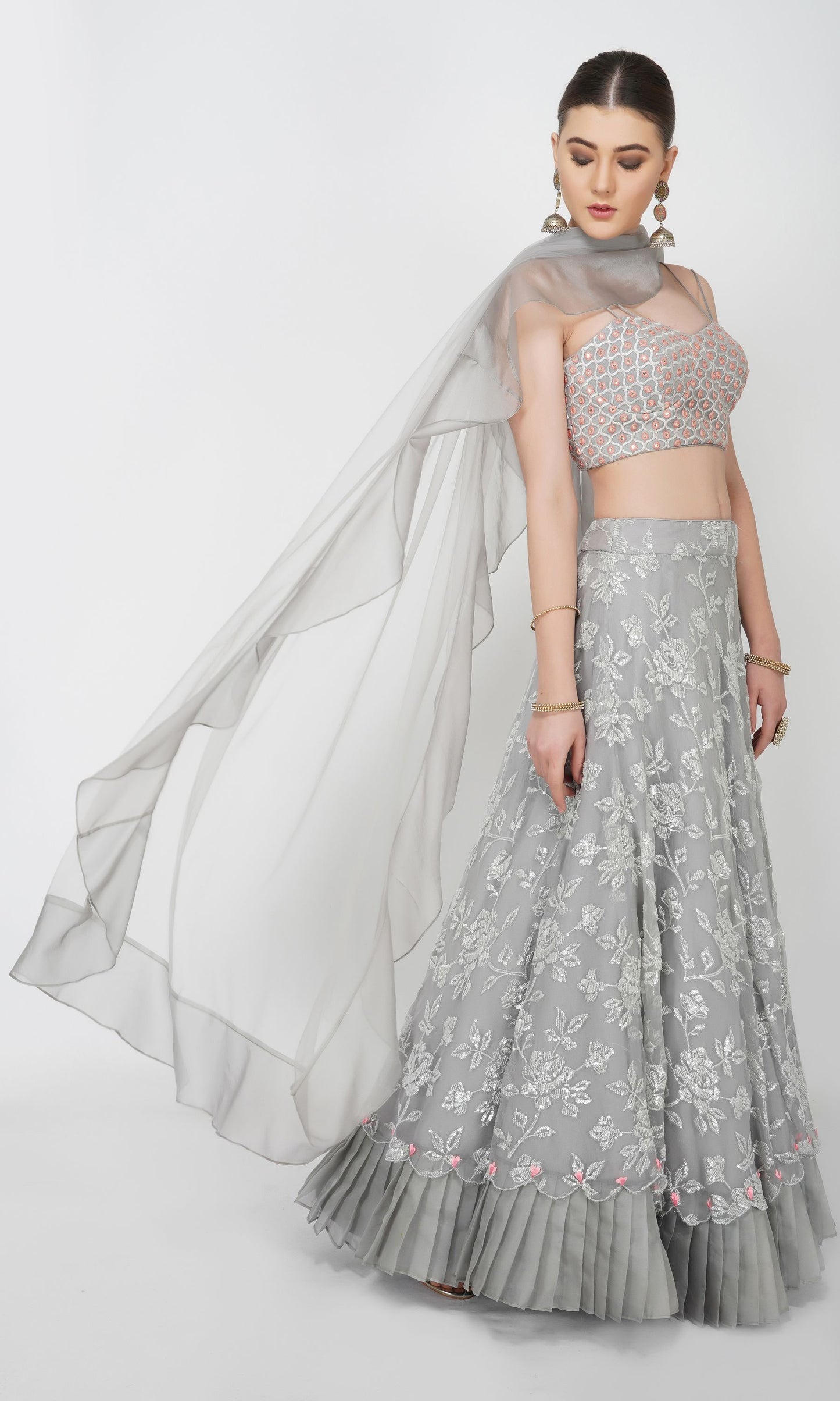 Naira Lehenga Set – The French Darjee - Main Image